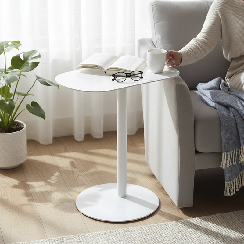 Cailem End Table, White