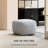 Flintridge Upholstered Pouf-189026951