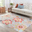 Demetia Floral Rectangle: 153 x 215 cm Area Rug-333568582