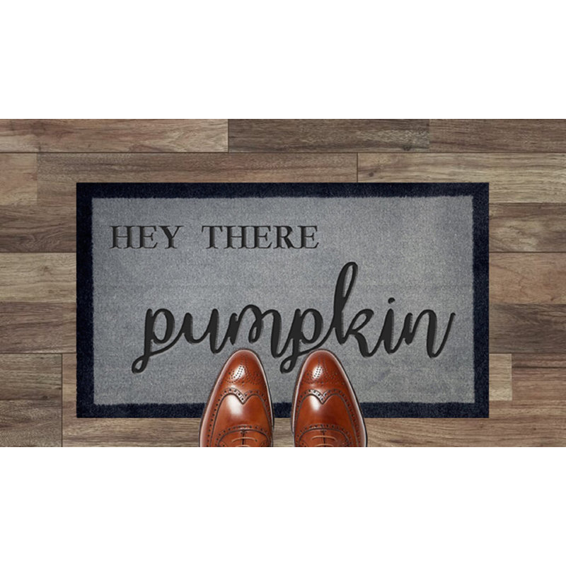 Siebert Hey Pumpkin Doormat