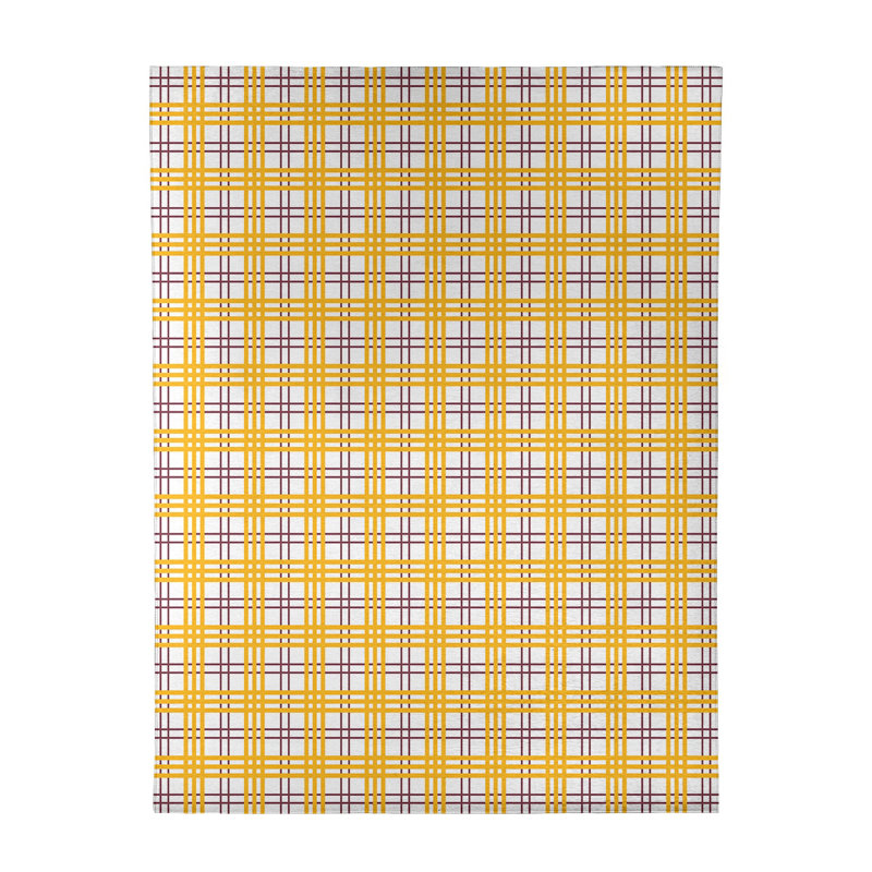 Plaid Indoor Rug, Rectangle 8' x 10'