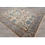 Tapis oriental en laine beige Oushak LoomBloom noué à la main style artisanat / style mission-99180792