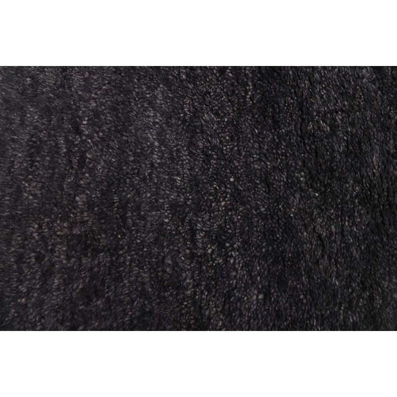 Tapis noir Pak Finest Gabbeh 8 pi 2 po x 10 pi 3 po
