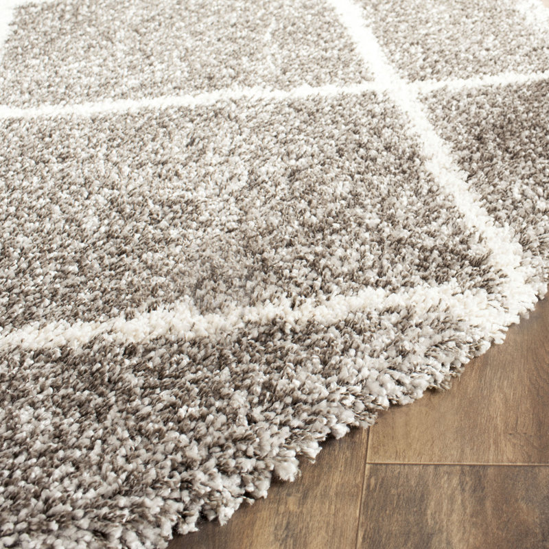 Darrol Performance Geometric Rug, Ultra Plush 2", Round 10'