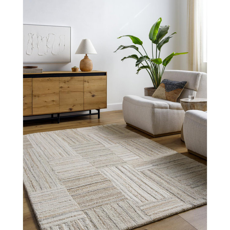 Cecili Handmade Area Rug, Rectangle 2' x 3'