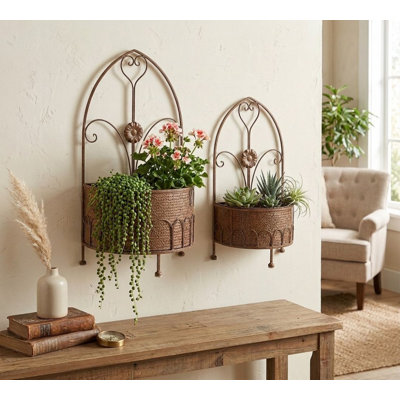 Charest Metal Accent Shelf