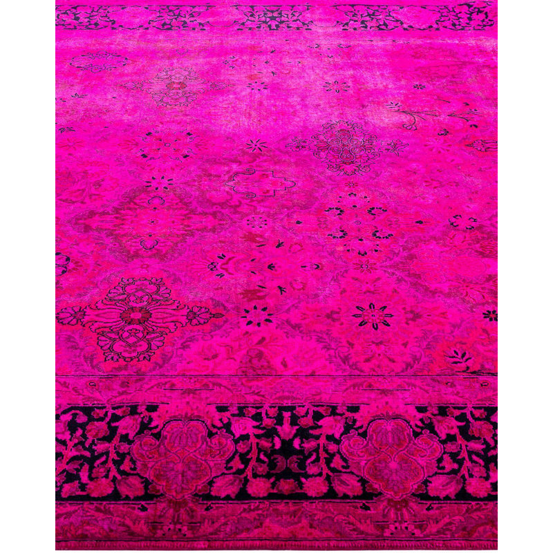 Overyed One-of-a-Kind Rectangle 6' X 6'8" Hand Knotted Area Rug