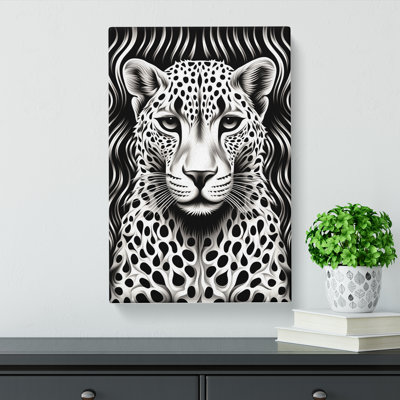 Cheetah Op No.4 - Wrapped Canvas