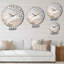 Mazekine - Horloge murale peinture abstraite-1634198572