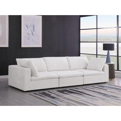 Pennsville Modular Sofa  Upholstered In Genuine Belfast Fabric