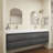 Victoria 84''Bathroom Vanity Base-94524419