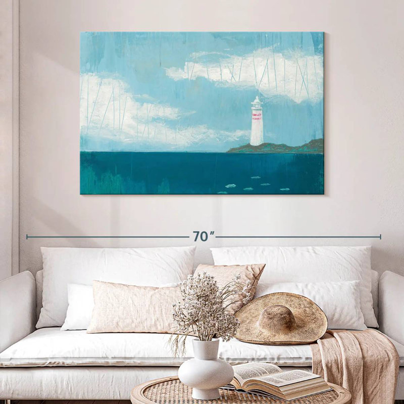 Aletra au phare, H 32 po x l 48 po