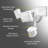 Latitude Run® Motion Activated LED Security Floodlight