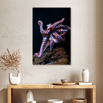 Brampt Dancing Purple Octopus
