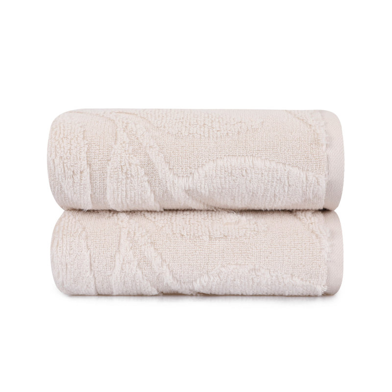 Ensemble de serviettes de qualité supérieure, couleur sable, 19,7 x 35,4 pouces | 100% micro-coton, 15,8 oz / verge carrée | Lavable à la machine à 104 ° F | Doux, absorbant et séchage rapide pour une expérience de salle de bain luxueuse
