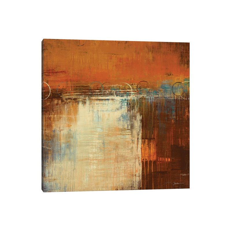 In The Distance by Liz Jardine - Wrapped Canvas Painting, 66.04 cm H x 66.04 cm W x 3.175 cm D