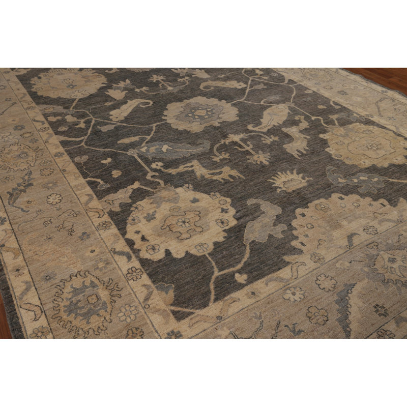 Vegetable Dye Oushak Turkish Area Rug