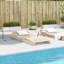  Chaise longue en bois de pin massif Sun Lounger-305733174