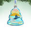 Keepsake 3'' Handmade Glass Holiday Shaped Ornament