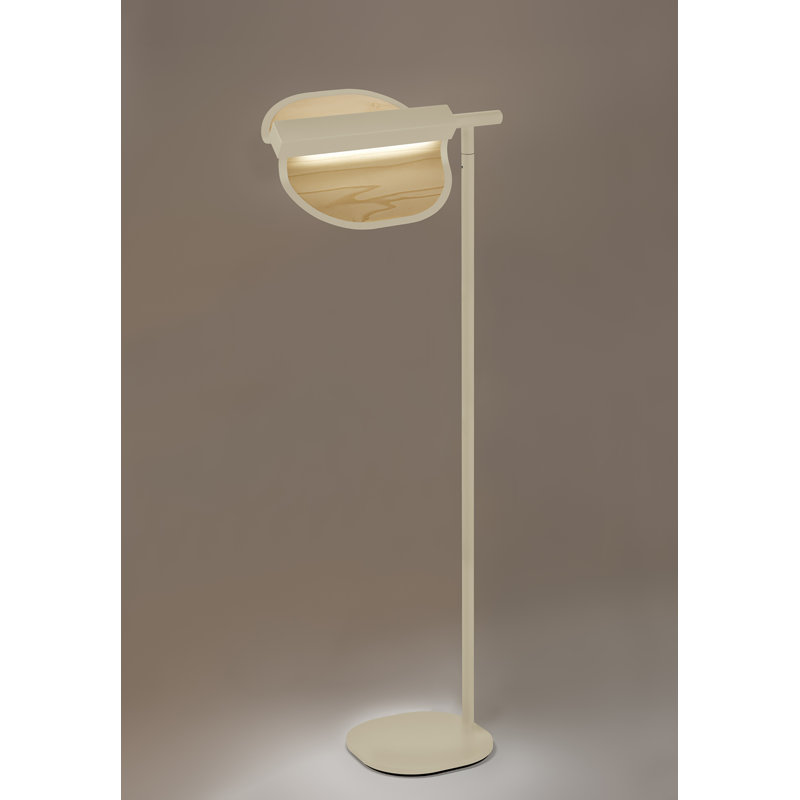 Omma LED Floor Lamp, Matte Black, Natural White