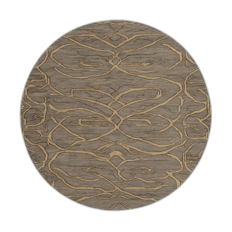 Turkish Gray Indoor and Outdoor Area Rug, Rectangle 3' x 5'
