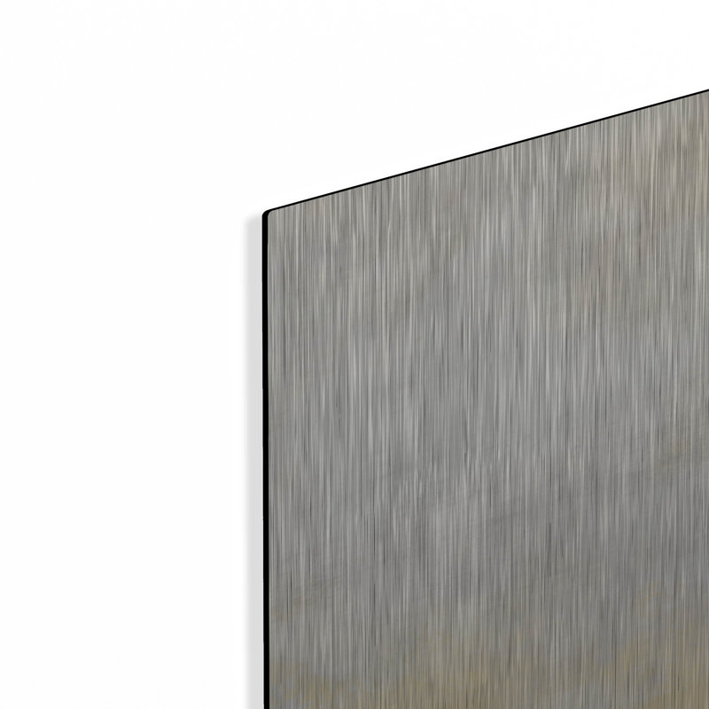 Ivy Bronx «Pastel Sea» par Suzanne Nicoll, art mural en métal, H 24 po x l 16 po
