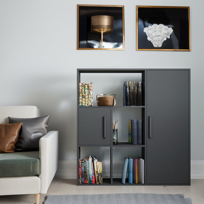 Hakeen Geometric Bookcase