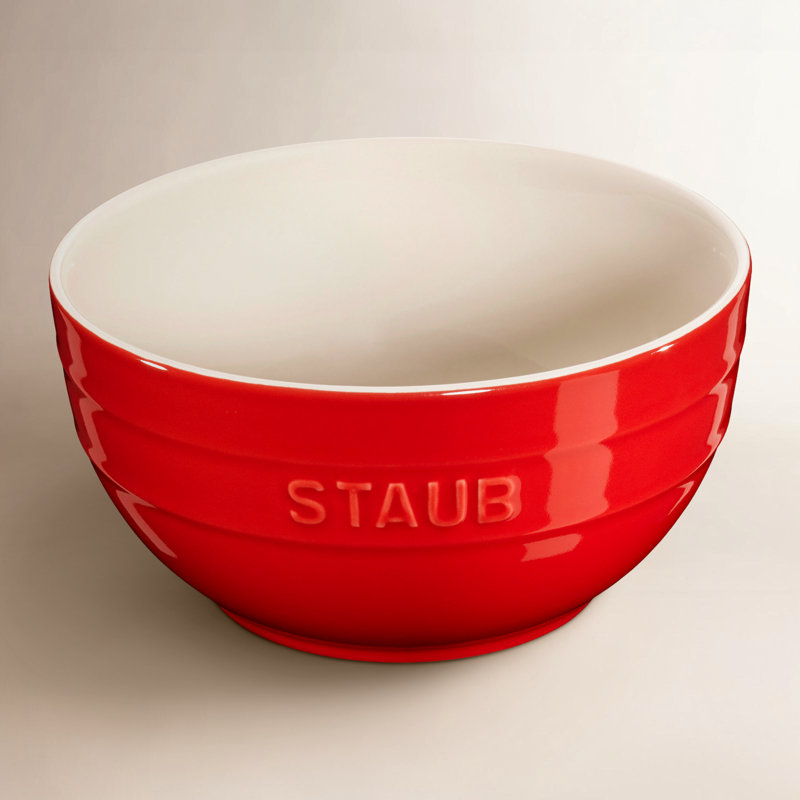 Bol rond en céramique 17 cm, Cerisier, 4,5 pouces
