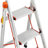 3 - Step Aluminum Lightweight Folding Step Stool