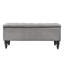 Banc de rangement rembourré avec pieds en bois massif Balcom-1873966645-1873684124