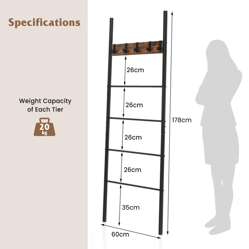 60 cm L Towel Rack
