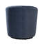 Fauteuil d'appoint pivotant de style tonneau-69005539