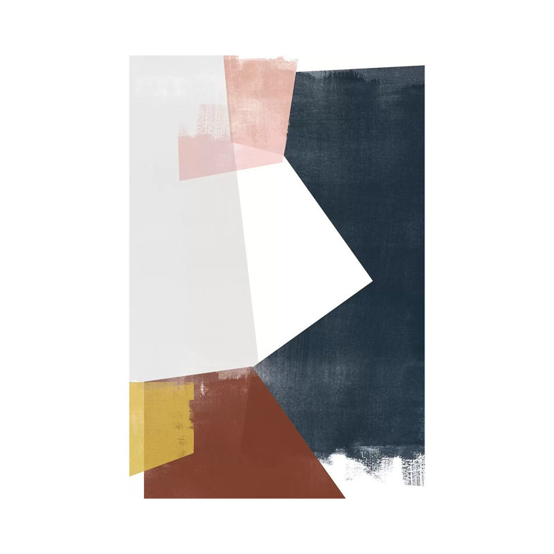 Multi Plane II by June Erica Vess - Wrapped Canvas Print, 30.48cm H x 20.32cm W x 1.905cm D