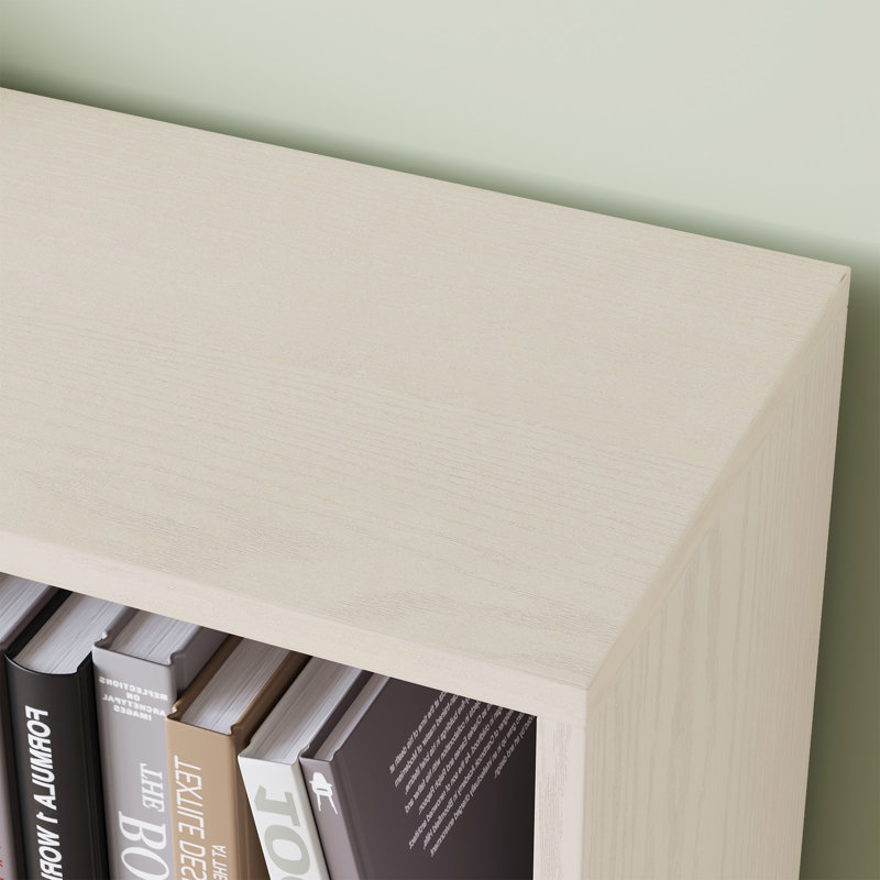 Timberhaven Bookcase, (6 Shelves) 39.37"H x 39.37"W x 9.45"D