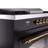 ILVE Nostalgie II Series 60 inch Dual Fuel Range with 5 Sealed Burners, Griddle, Frenchtop (Glass Door)-98196826-98196691