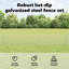 Vidaxl Fence With Posts Steel-116797977-116797989