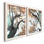 Fall Tree I - ensemble de 2 peintures encadrées-925247193-925247173
