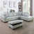  Silver Green Faux Leather