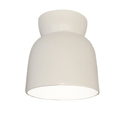 Logan 8" Single Light Flush Mount