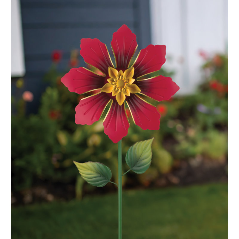 Piquet à fleur - rouge, Rouge