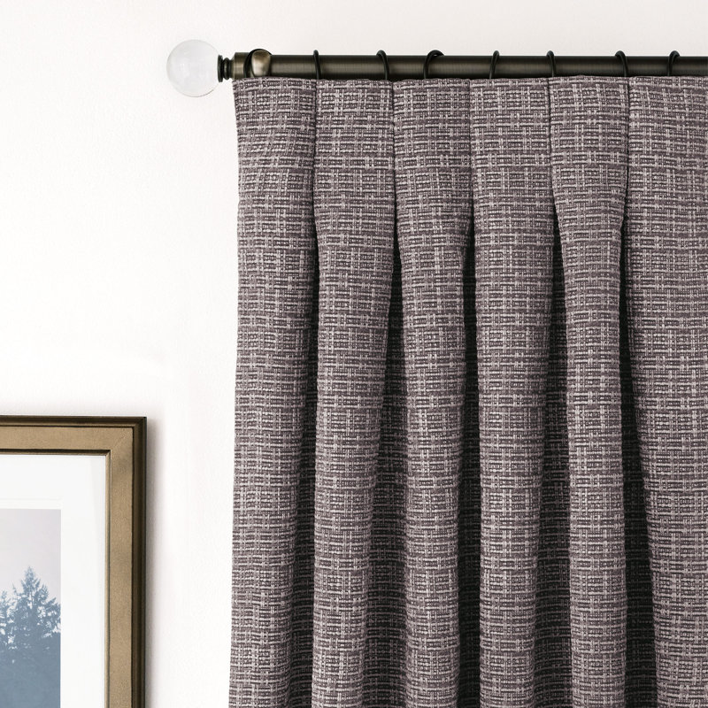 Noah Room Darkening Curtain, 40" W x 84" L