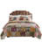 Greenland Home Fashions Antique Chic Multicolor  3-Piece Queen Size Quilt Set, 90x90 Inch-2143412440