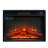 23" Electric Fireplace Insert With Realistic Flames & Remote Control Heating