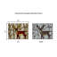 Panneau de vitrail 11 "H Majestic Deer