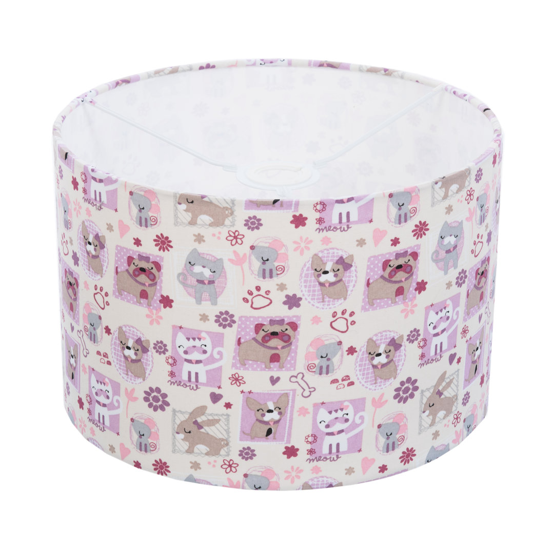 35cm Cotton Drum Lamp Shade