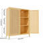 Armoire de rangement 42 po pour buanderie, garde-manger - et peu encombrante avec portes