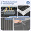 Rangement extérieur pour outils 11 pi. X 13 pi. En métal avec porte coulissante-131081834