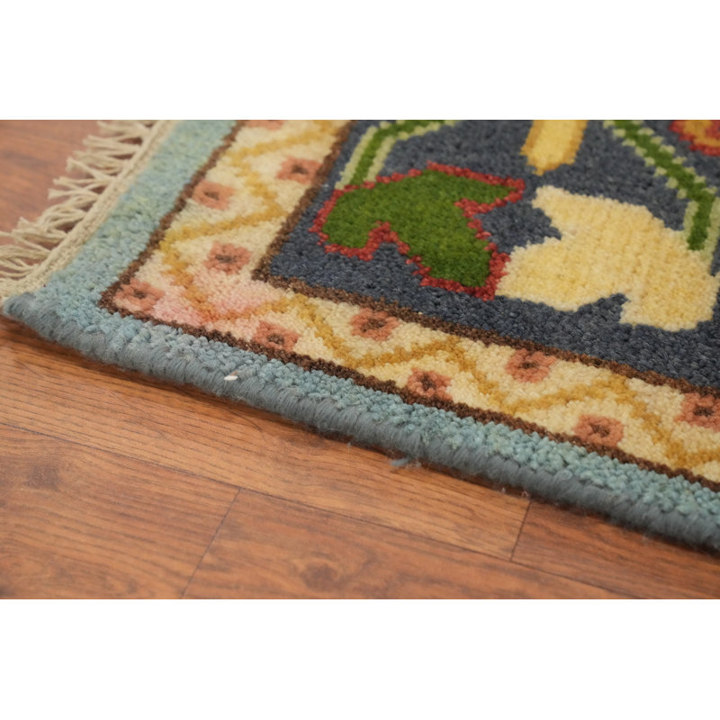 Tapis indien géométrique Kazak 8 x 10