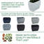 Pot à fleurs 27 po en similicuir-1143740476