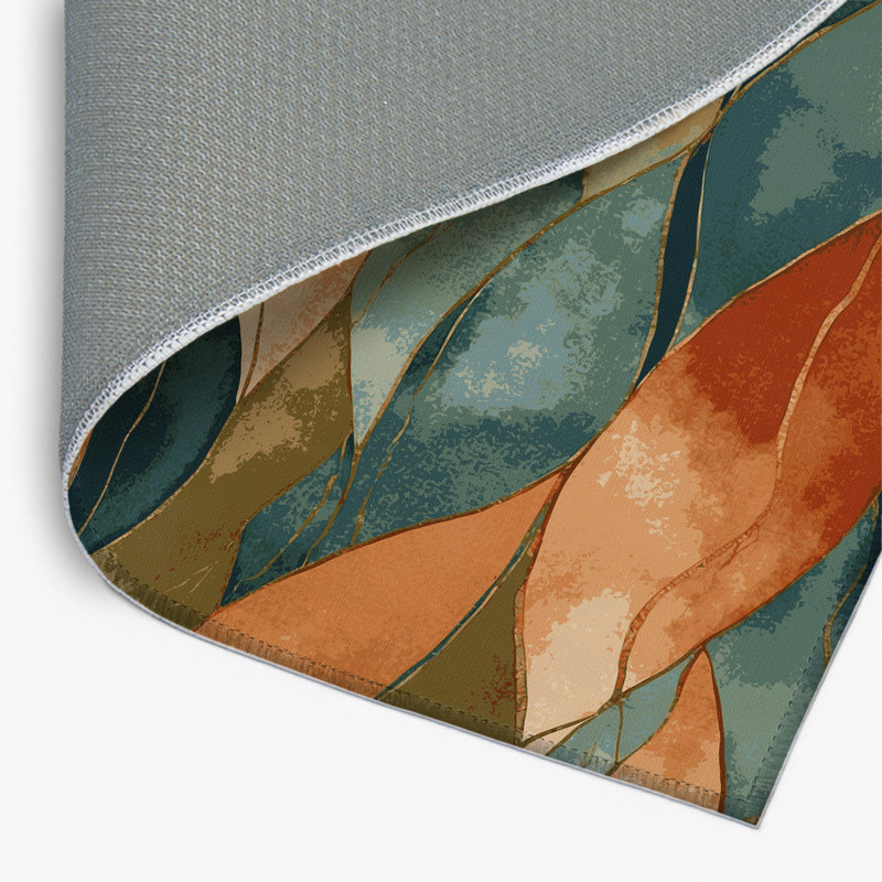 Tapis intérieur et extérieur Jungle Harmony, Rectangle 1 pi 6 po x 2 pi 6 po